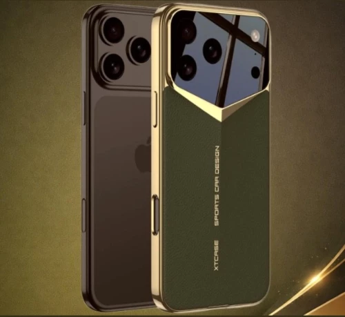 Θήκη iPhone 17 Pro Max Bodycell Jazz PU Leather Backcover Σκληρή - Green (5206015085178)