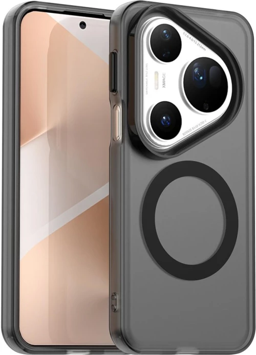 Θήκη Huawei Pura 80 Ultra Techsuit CandyCase Σκληρή Ημιδιάφανη με MagSafe - Black (5949419334939)