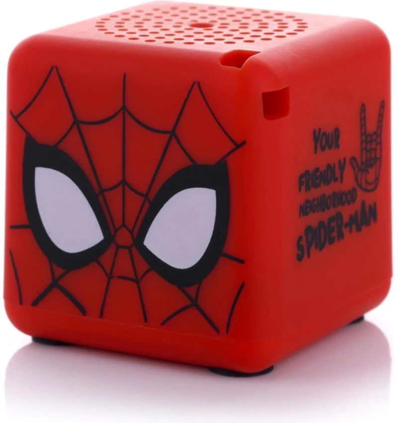 Ηχείο Bitty Boomers Bitty Box Marvel TWS Bluetooth Mini Ασύρματο Φορητό 3.3 cm - Spider-Man (746507367054)