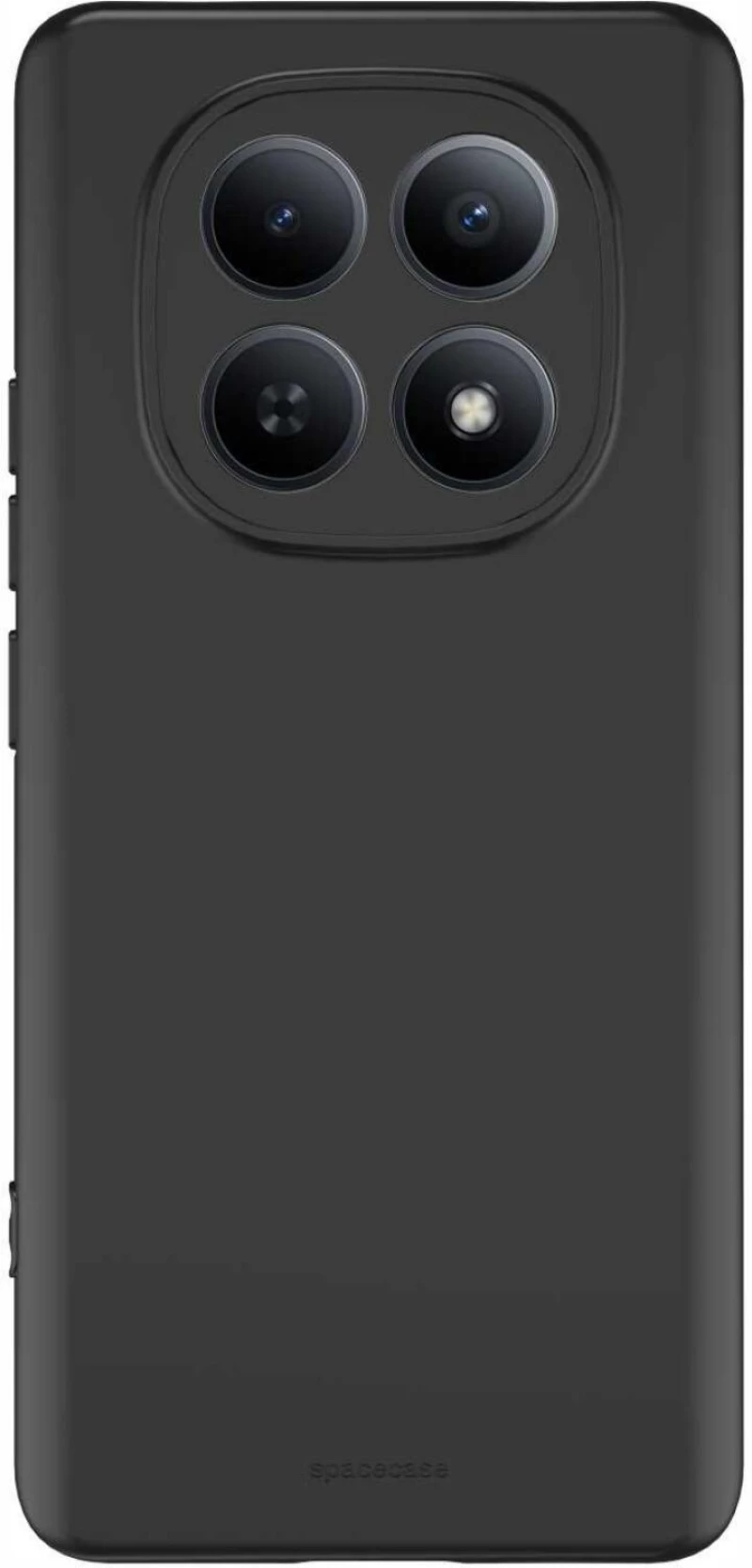 Θήκη Xiaomi Redmi Note 15 Spacecase Silicone Case Σιλικόνης - Black (5905719138844)