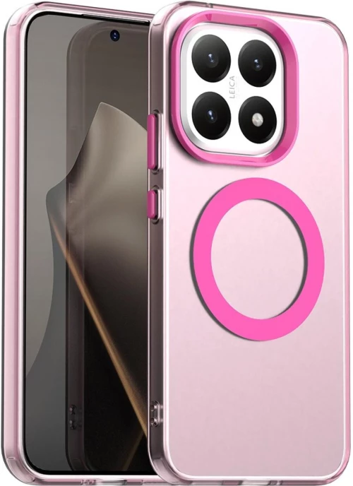 Θήκη Xiaomi 15T Techsuit CandyCase Σκληρή Ημιδιάφανη με MagSafe - Pink (5949419344778)