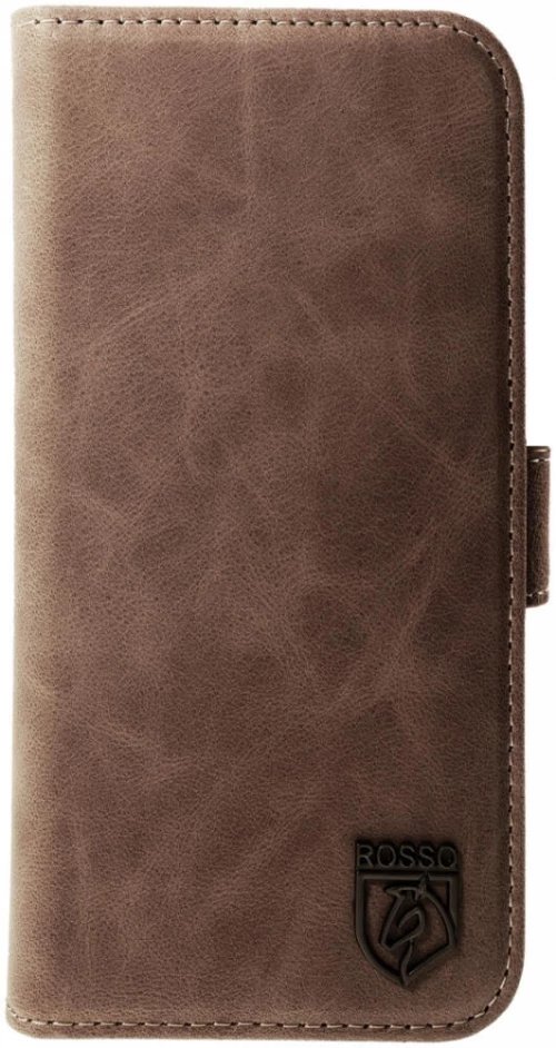 Θήκη Apple iPhone 16 Pro Max - Rosso Elite Δερμάτινο Πορτοφόλι με MagSafe - Brown (8719246454134)