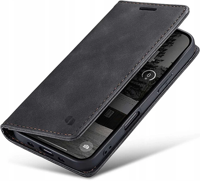 Θήκη iPhone Air Spacecase Wallet Πορτοφόλι - Black (5905719132309)