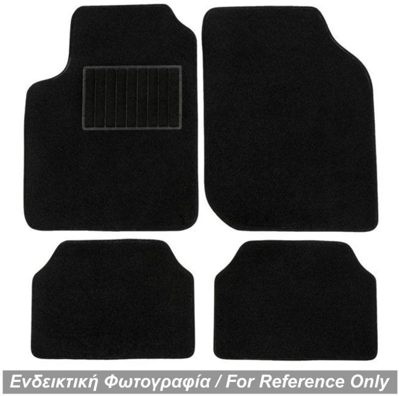 ΠΑΤΑΚΙΑ ΜΟΚΕΤΑ ΓΙΑ MITSUBISHI LANCER 1999-2004 (ΜΑΥΡΟ ΜΕ ΜΑΥΡΟ ΡΕΛΙ) - 4 ΤΕΜ.