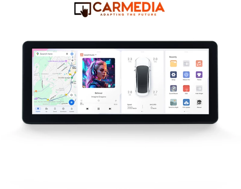 CARMEDIA CMDU81230-7 PRO PLUS TABLET 12.3'' OEM OPEL COMBO 2012-2015
