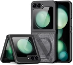 Θήκη Dux Ducis Aimo MagSafe Back Cover Πλαστικό / Σιλικόνης για Samsung Flip7 - Μαύρο