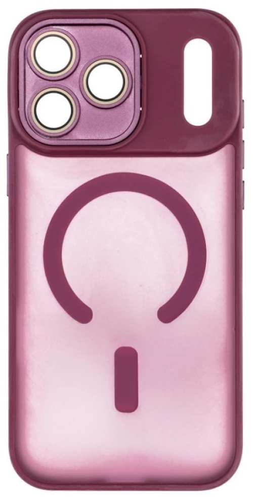 Θήκη Variete MagSafe Back Cover Σιλικόνης / Πλαστικό για iPhone 17 Pro - Ροζ