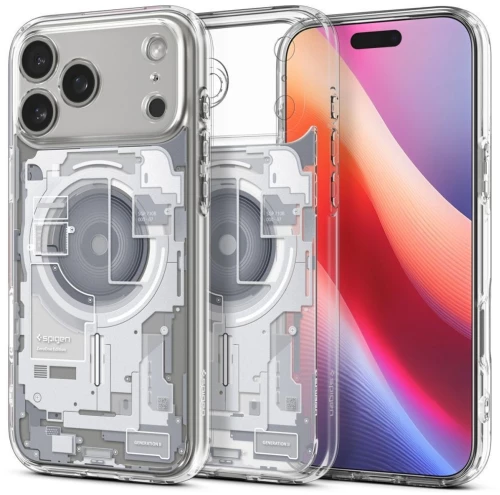 Spigen Ultra Hybrid Zero One MagFit Back Cover Πλαστικό / Σιλικόνης για iPhone 17 Pro Max - Λευκό