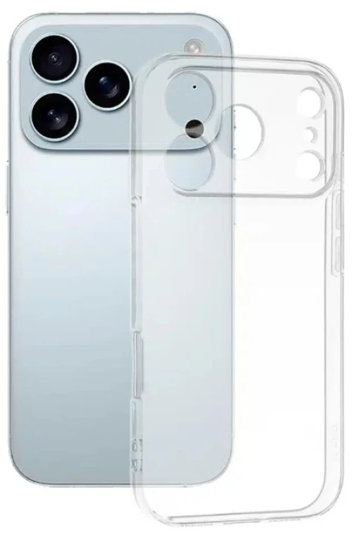 Θήκη TPU Σιλικόνης GREEN ON για iPhone 17 Pro Max - Διάφανο