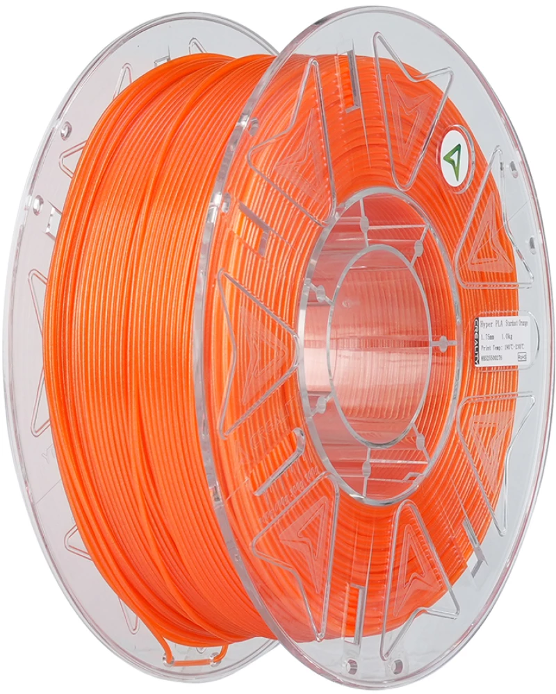 Creality Hyper PLA RFID Stardust Orange - Fast 3D Printer Filament, 1 kg Spool1.75