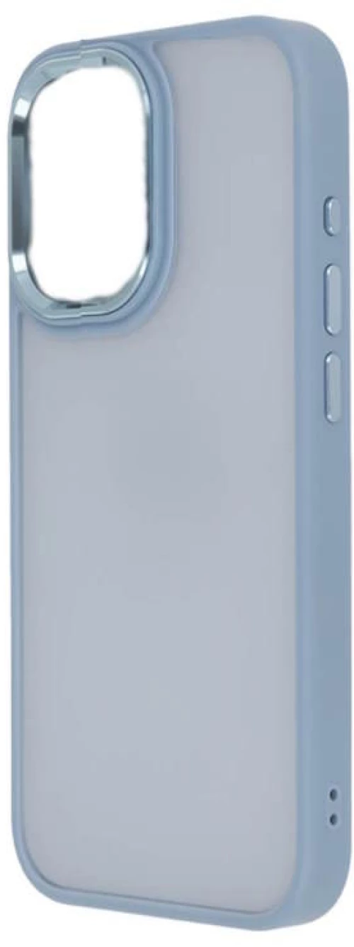 Σκληρή Θήκη Satin Matt για Samsung Galaxy S24 Plus - Γαλάζιο Πλαίσιο