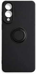 Θήκη Finger Grip με Βάση Στήριξης Δαχτυλίδι για Samsung Galaxy S25 Edge - Μαύρο