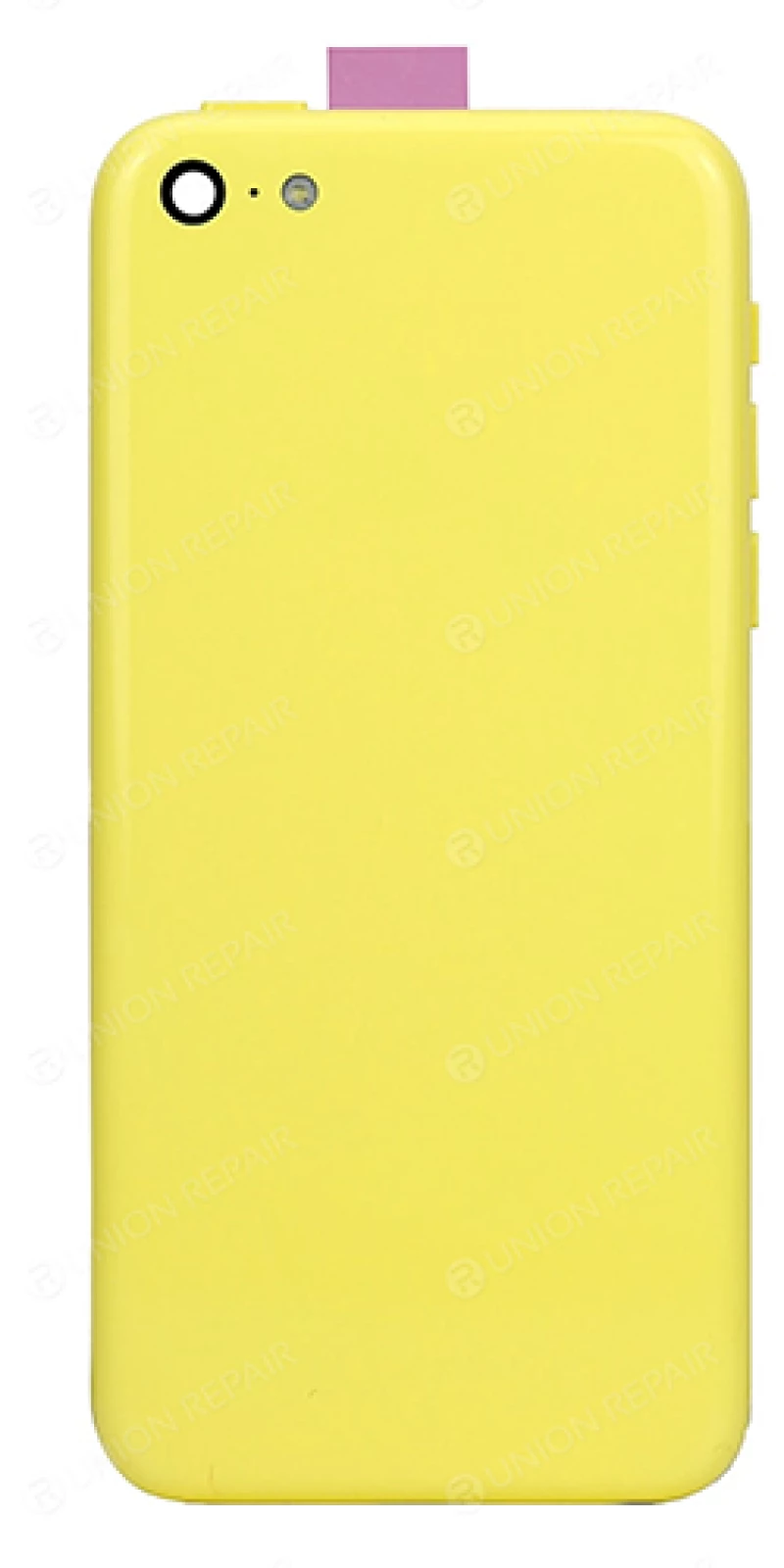 Πίσω Καπάκι Μπαταρίας για iPhone 5C Πλήρες Σετ με Πλαϊνά Πλήκτρα - Κίτρινο