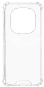 Θήκη TPU Σιλικόνης με Ενισχυμένες Γωνίες για Xiaomi Redmi Note 14 Pro 4G - Διάφανο