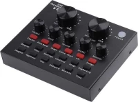 V8 Εξωτερική Κάρτα ήχου USB για Ζωντανή Μετάδοση για κινητά και Η/Υ