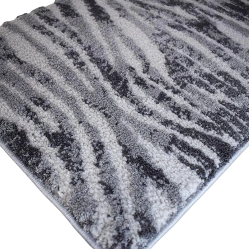 Χαλί μηχανής Florida 80/72 Dark Grey-Light Grey Eurofil 160x230