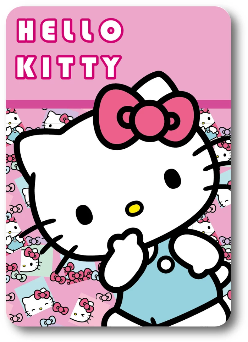 Κουβέρτα Κούνιας (100x140) Fleece Sanrio Hello Kitty 34 Dimcol