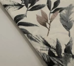 Παπλωματοθήκη Μονή 160x240 Ευριδίκη 710 Ecru-Black βαμβακερή Dimcol
