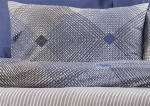 Παπλωματοθήκη Μονή 160x240 Καλλιρόη 604 Grey-Blue Dimcol