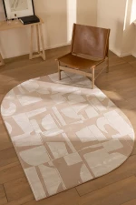 Χαλί μηχανής 133x190 Organic 620B CREAM Royal Carpet