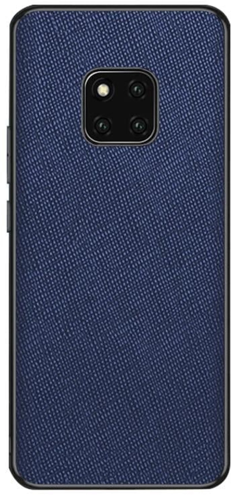 Για Huawei Mate 20 Pro Cross Υφή PU δέρμα τηλέφωνο θήκη (Μπλε Ζαφειριού)