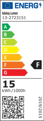 Adeleq Λάμπα LED Αχλάδι Ε27 15W 12/24V AC/DC 4000Κ Λευκό 13-2723151