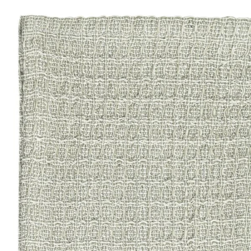 Estia Πετσέτα Κουζίνας Casa 45x65cm Σετ 2Τμχ Γκρι 01-36010