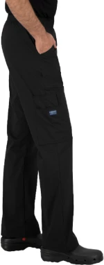 Unisex Ελαστικό Cargo Παντελόνι Ιατρικής Μαύρο - Cherokee Mr Cargo WWE4005 Pants Black
