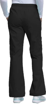 Unisex Ελαστικό Cargo Παντελόνι Ιατρικής Μαύρο - Cherokee Mr Cargo WWE4005 Pants Black