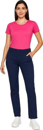Unisex Ελαστικό Παντελόνι Εργασίας Σκούρο Μπλε - Velilla Chino Stretch Pants Navy
