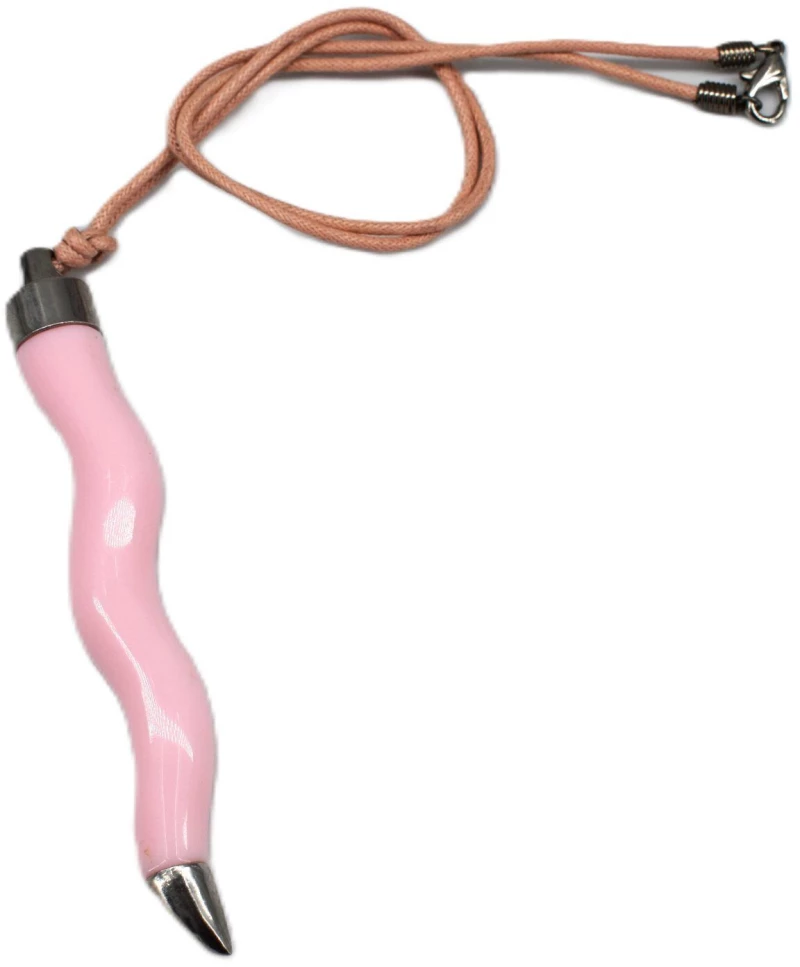 Κολιέ Τυχερό κέρατο Pink