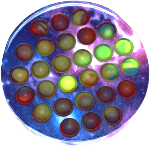 POP IT ΣΤΡΟΓΓΥΛΟ ΠΟΛΥΧΡΩΜΟ Κωδικός προϊόντος: 174832