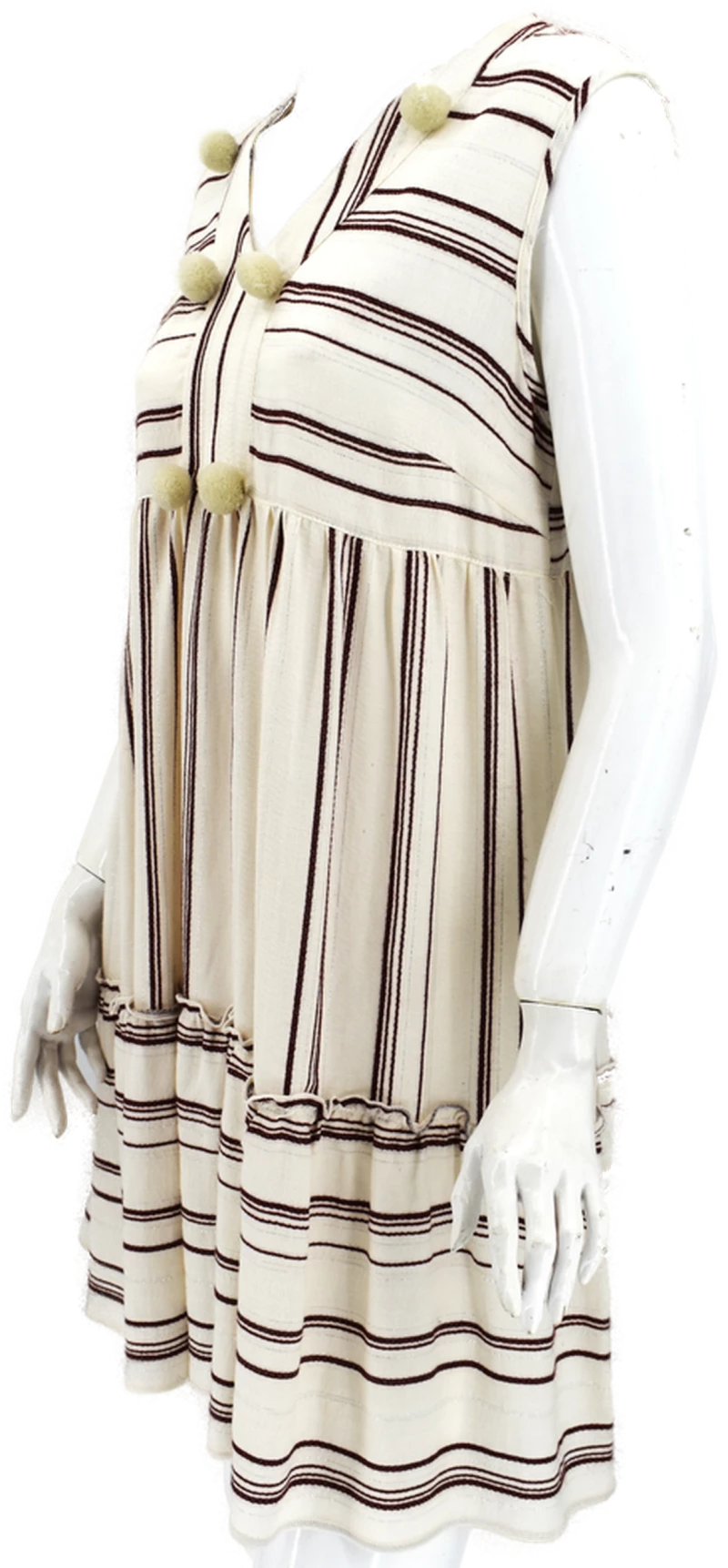 Μίνι φόρεμα καφτάνι άσπρο Kivos Fashion k.019 -6032 white - white