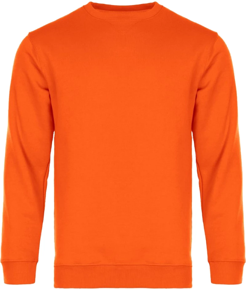 Unisex Φούτερ Εργασίας Πορτοκαλί - Remo Sweater Orange