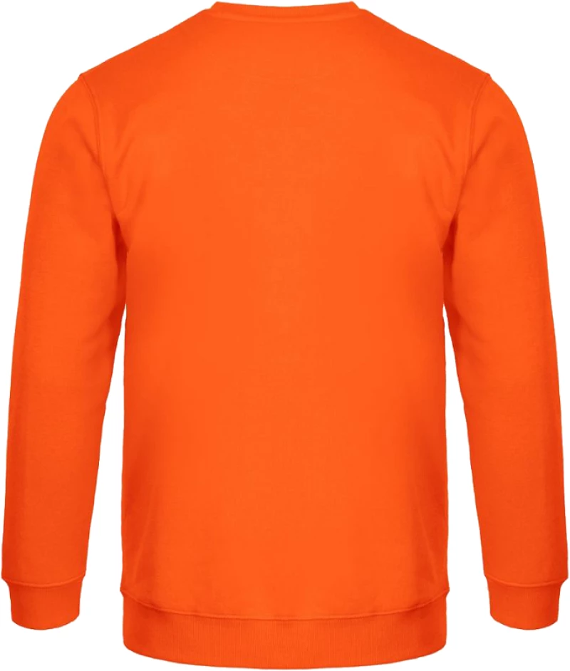 Unisex Φούτερ Εργασίας Πορτοκαλί - Remo Sweater Orange