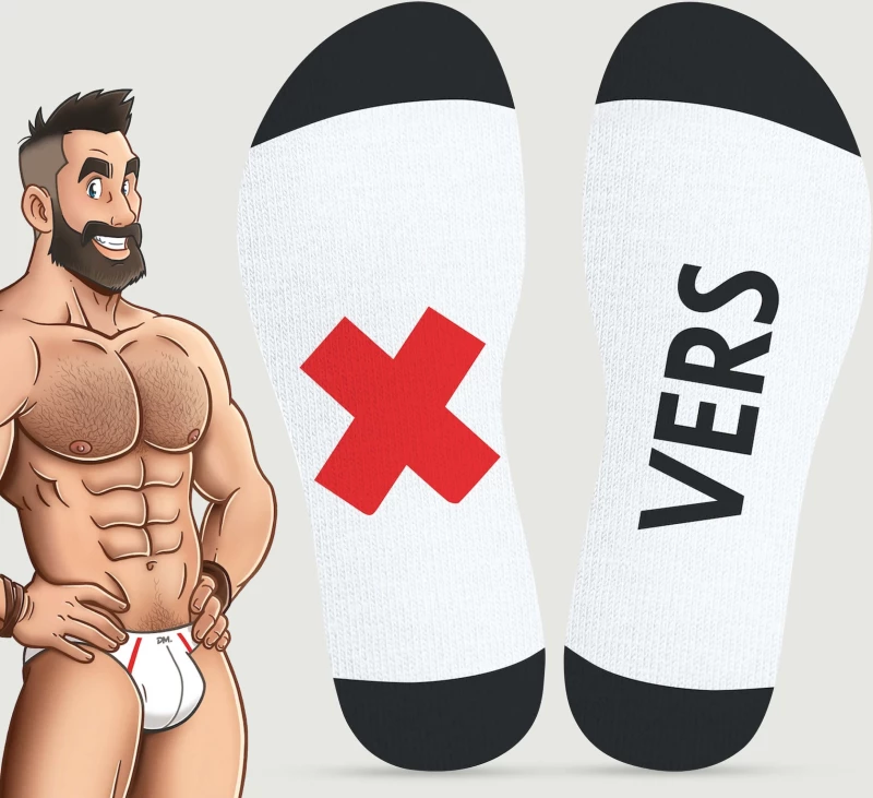 Ανδρικές Κάλτσες VERS Socks - Λευκές