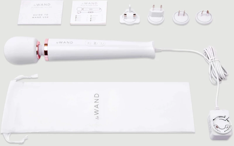 Premium Συσκευή Μασάζ Le Wand Premium Plugin Vibrating Wand Massager - Λευκή