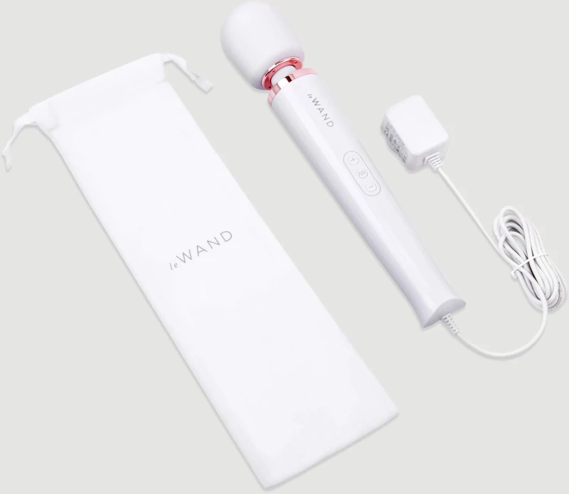 Premium Συσκευή Μασάζ Le Wand Premium Plugin Vibrating Wand Massager - Λευκή