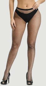 Σετ 4 Διχτυωτά Καλσόν Διαφορετικής Πλέξης 4 Piece Set Fishnet Stockings - Μαύρα