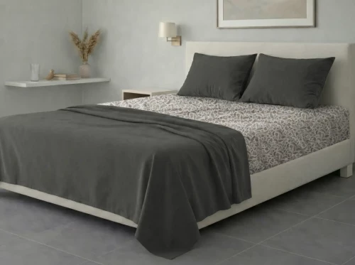 Σετ σεντόνια 4τμχ υπέρδιπλα 240x270-180x200+35 Βαμβακερά 100% εμπριμέ/μονόχρωμα 007443011Σ75Χ91