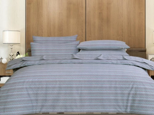 Σετ Σεντόνια Calm Wave 100% Βαμβακερά Reactive One Color Γαρύφαλλο - 200x260, Χωρίς Λάστιχο