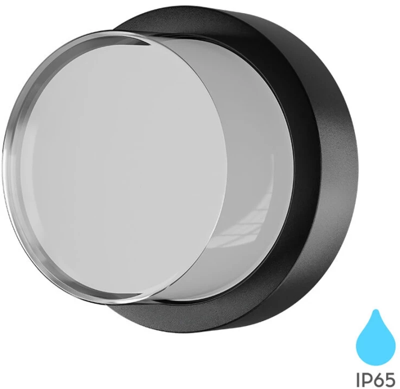 Φωτιστικό Επίτοιχο Braytron BG38-01201 Μαύρο Ματ (Black Mat) 3000K