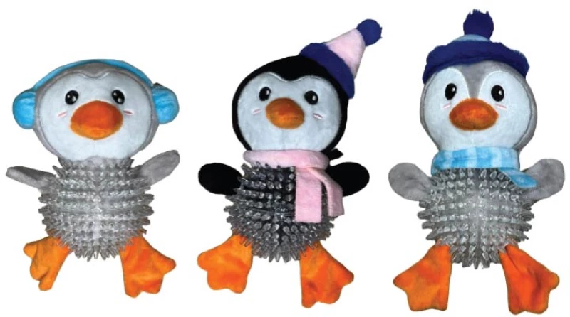Pet Interest Παιχνίδι Σκύλου Xmas Toy Penguin w Tpr 15cm