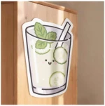 Αυτοκόλλητο Ονυχοδρόμιο Drunk But Happy Cat Scratcher Cucumber 45x60cm