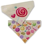 Glee Μπαντάνα Σκύλου Candies M/L 22.5cm x 17cm x 4.5cm