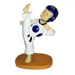 Taekwondo Αγαλματάκι Baby Kick, Blue