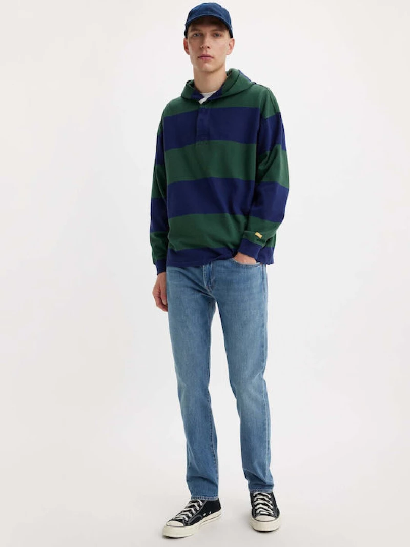 Levi's 502™ taper ανδρικό τζιν παντελόνι denim 295071418-blue