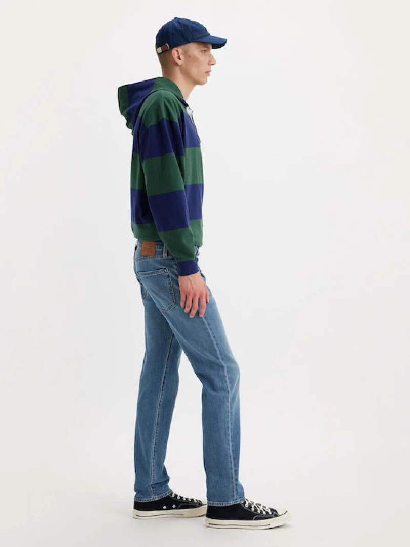 Levi's 502™ taper ανδρικό τζιν παντελόνι denim 295071418-blue