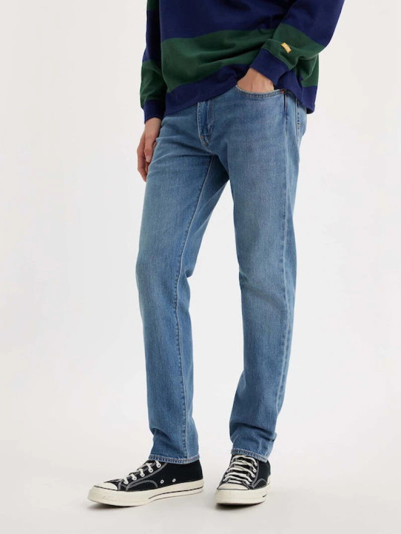 Levi's 502™ taper ανδρικό τζιν παντελόνι denim 295071418-blue