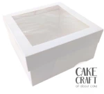 Κουτί τούρτας 30x30x15cm με παράθυρο
